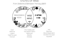 Wise Mind Skill Dialectical Behavior Therapy DBT Handout Worksheet Print Download Detailed Version Etsy